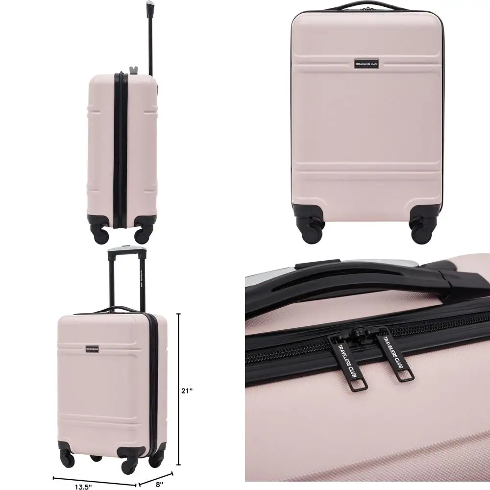 

22-дюймовый чемодан Skyline Spinner, элегантный глянцевый дизайн