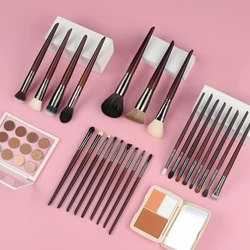 Natural Hair Professional Makeup Brush Set Cosmetic Tools Brushes Kit for Make Up Synthetic Foundation Set Concealer