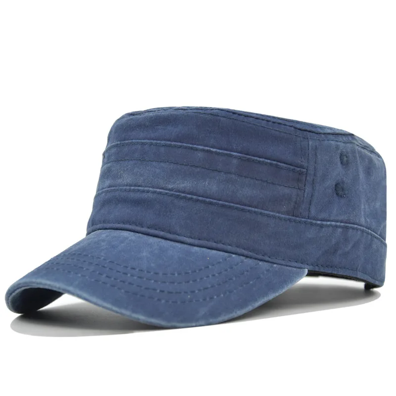 Vintage Vintage Style Washed Baseball Cap, Spring and Summer Outdoor Adjustable Sunshade Duckbill Cap, Suitable for Men and Wome 5