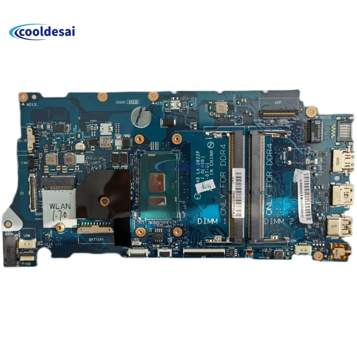 

LA-D822P For Dell Inspiron 7460 7560 Vostro 5468 5568 Laptop Motherboard With I3-6006 I3-7100 I5-7200 I7-7500 CPU CN-0Y7Y9