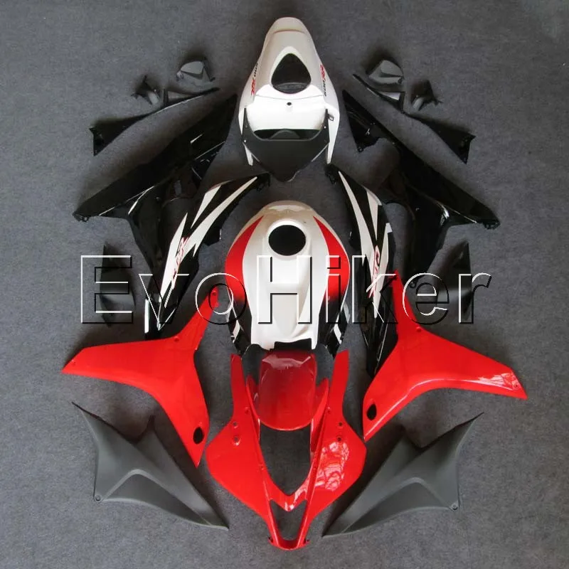 INJECTION MOLDING Fairing for CBR600RR 2007 2008 red white CBR600 RR F5 07 08 Full fairing kits