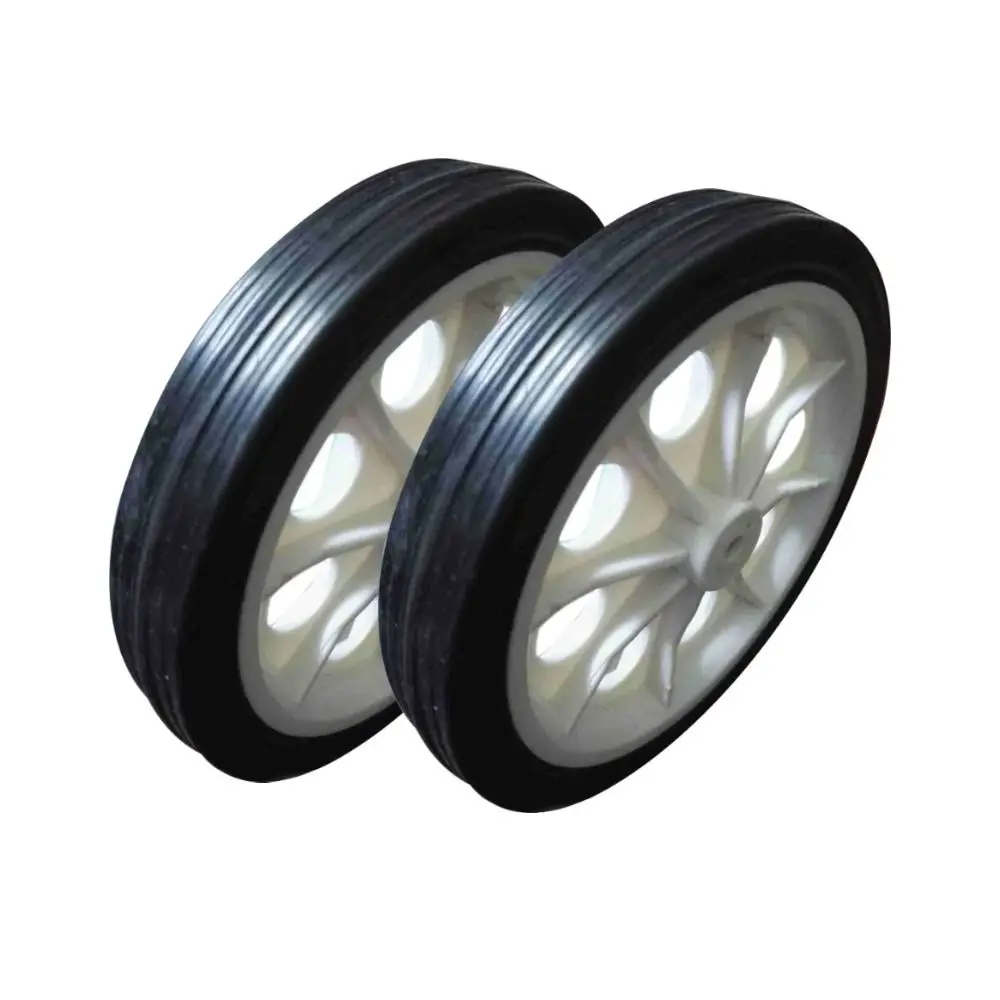 Portable Flexible Shopping Cart Wheels Wear-resistant Replacement Tire Wheel Anti Slip Wheelchair Caster Portable