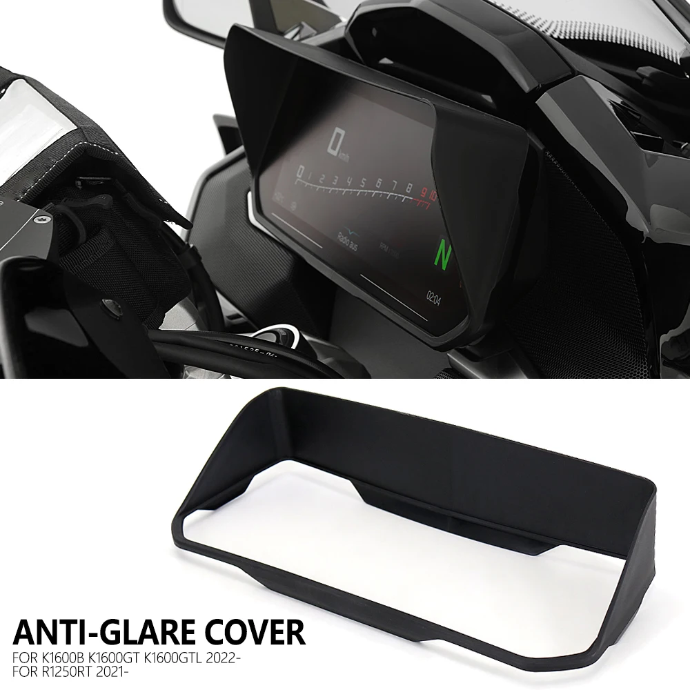 Instrument Sunshade Cover Screen Sun Shade Visor TFT 10.25 Inch Anti-Glare Shield For BMW R1250RT K 1600 GTL GT B K1600B K1600GT