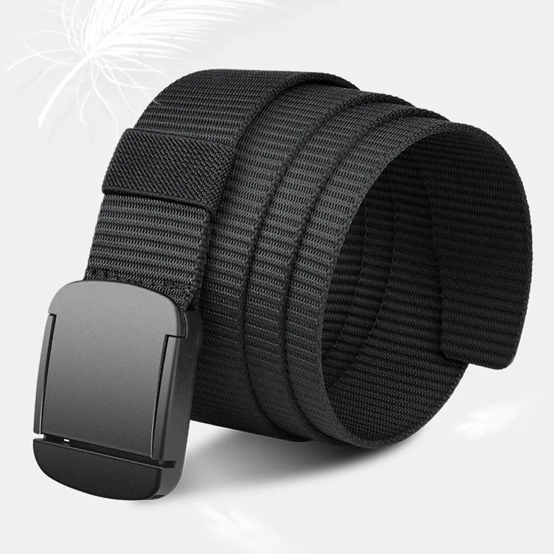 Military Automatic Buckle Nylon Belt Outdoor Hunting Multifunctional Tactical Canvas Belt High Quality Men And WomenBelt image 5