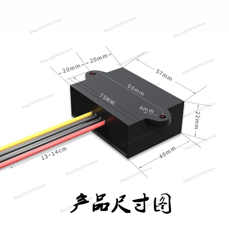 For 60V72V80V100V To 12V Power Converter, Step-down Module, Vehicle DC Transformer 5A10A