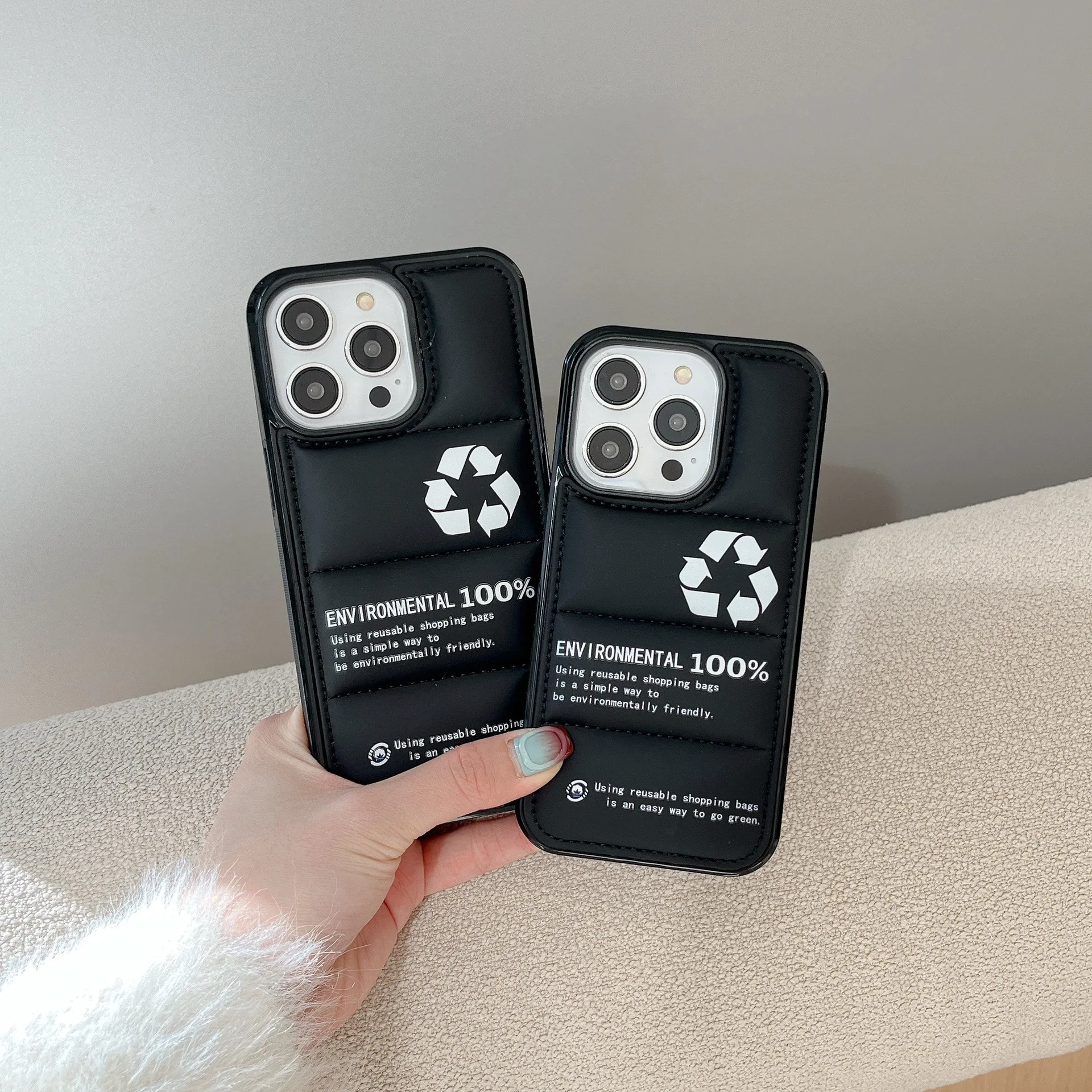 Yaratıcı Aşağı Ceket Geri Dönü - Phone Cases Recycling incelemesi ve fiyatı