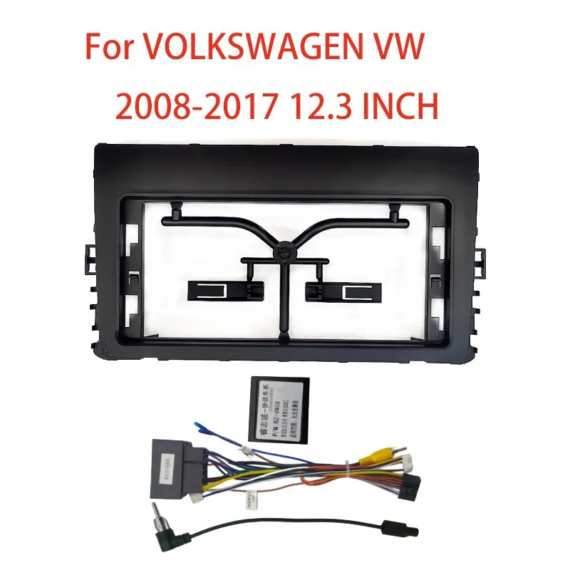 

Android Auto Car Radio Frame 2018+ For VOLKSWAGEN VW Fascias Android GPS MP5 Stereo Player 2 Din Head Unit Panel Dash Covers Kit