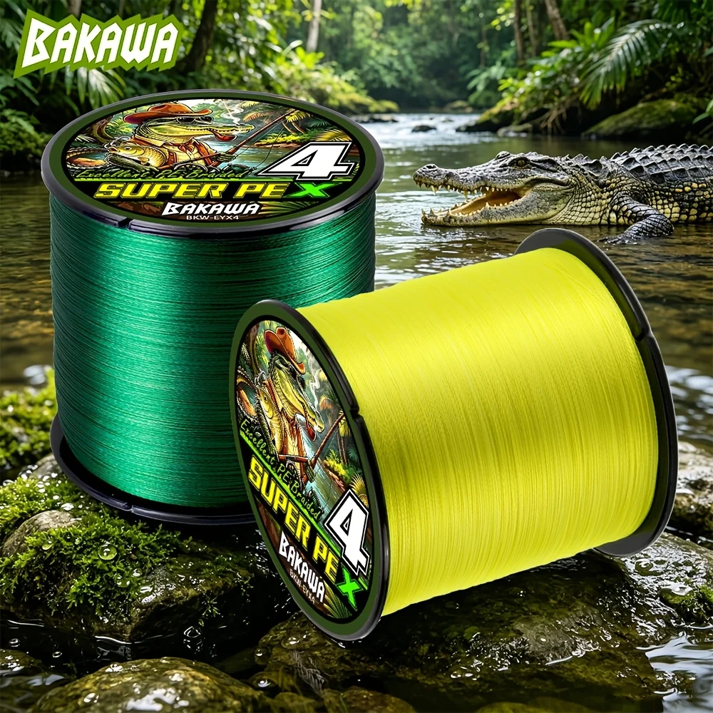 500M 4 Strand Japanese PE Braided Carp Fishing Line Super To