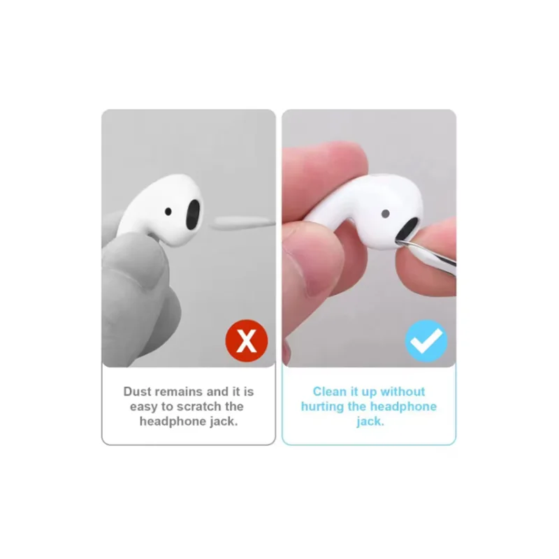 For AirPods Pro Case Cover Cleaner Kit Soft Silicone Protective Case for Apple AirPod Pro 2nd/1st Generation Case Clean Pen