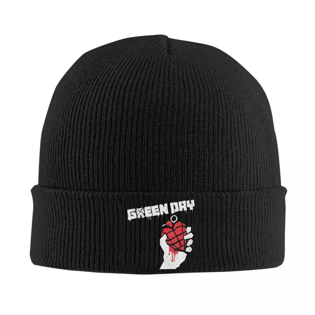 Band Green Days 2024 Tour Beanie Hats Dookie Saviors Caps Men Women Unisex Outdoor Knit Hat Autumn Winter Head Wrap Beanie Hats