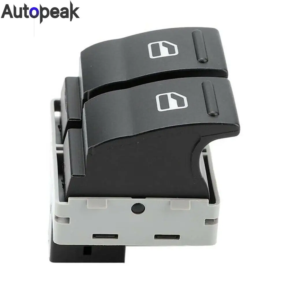 

Power Electric Door Window Double Switch Button Control Driver Side For VW Transporter T5 T6 Caravelle Multivan 7E0959855A