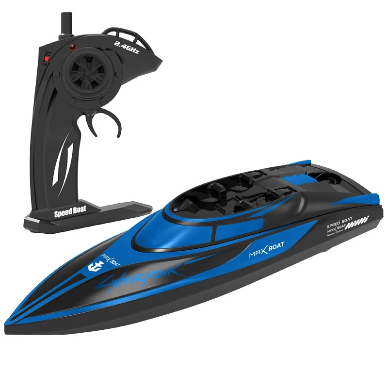 Xmas 15KM/H 2.4g wireless remote control boat electric radio control boat children water toy speedboat rc boat wholesale