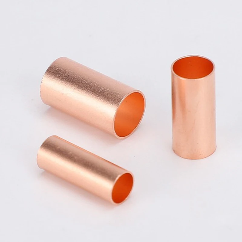 Copper Connecting Pipe GT small copper tube Cable intermediate joint cold pressed Wire crimping terminal Quick Docking connector