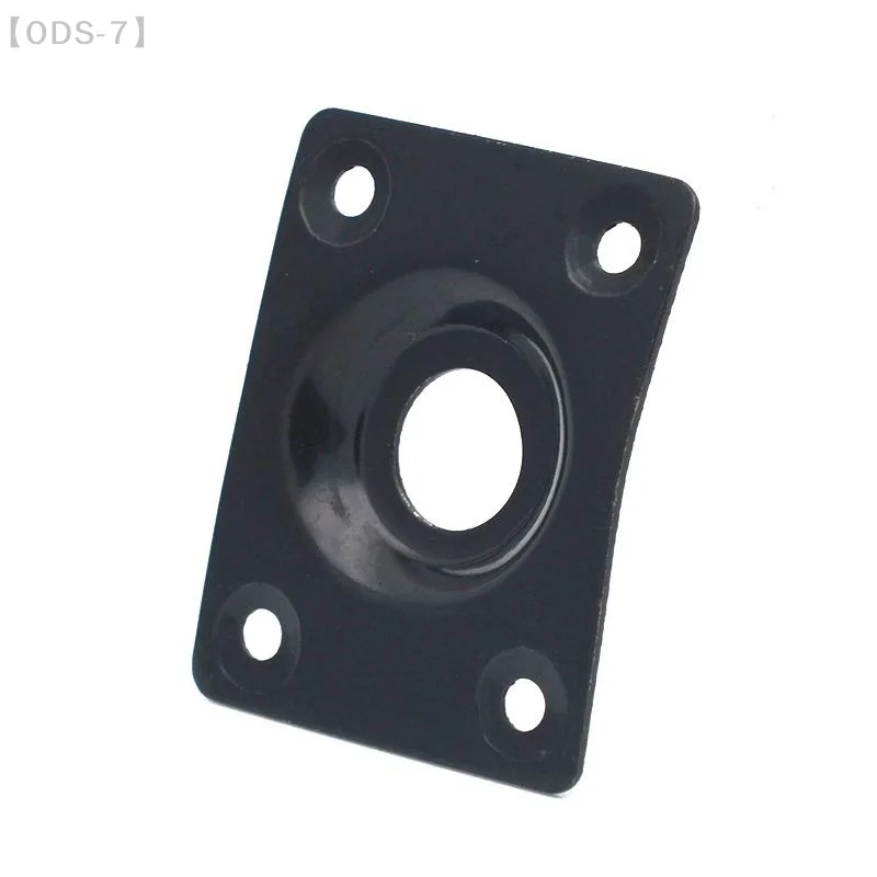 [ODS-7]Square Metal Guitar Output Jack Socket Cover Essential Guitar Repair Replacement Part for Luthiers Hobbyists DIY Use【WO】