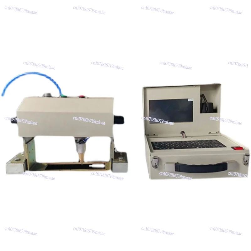 

Pneumatic Electric Marking Machine Portable Steel Plate Die Flange Metal Engraving Machine Steel Structure Handheld Coding