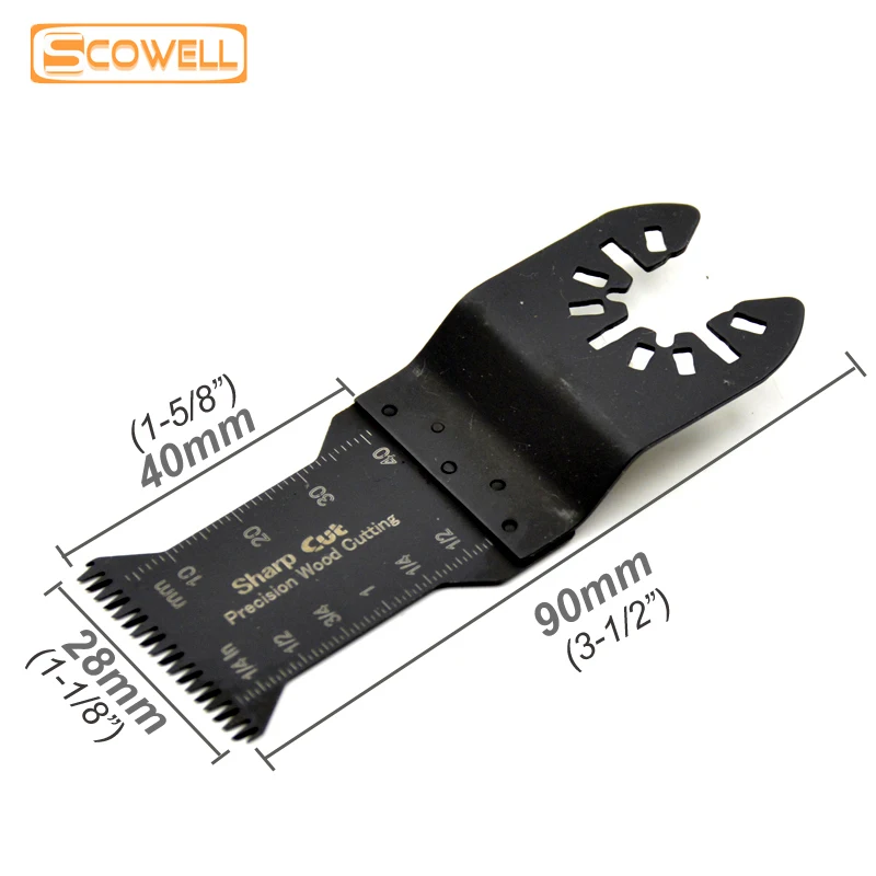 10 embalaje de 32mm dientes japoneses corte de madera de inmersión multiherramienta hojas de sierra para oscilación Multimaster accesorios de herramientas eléctricas