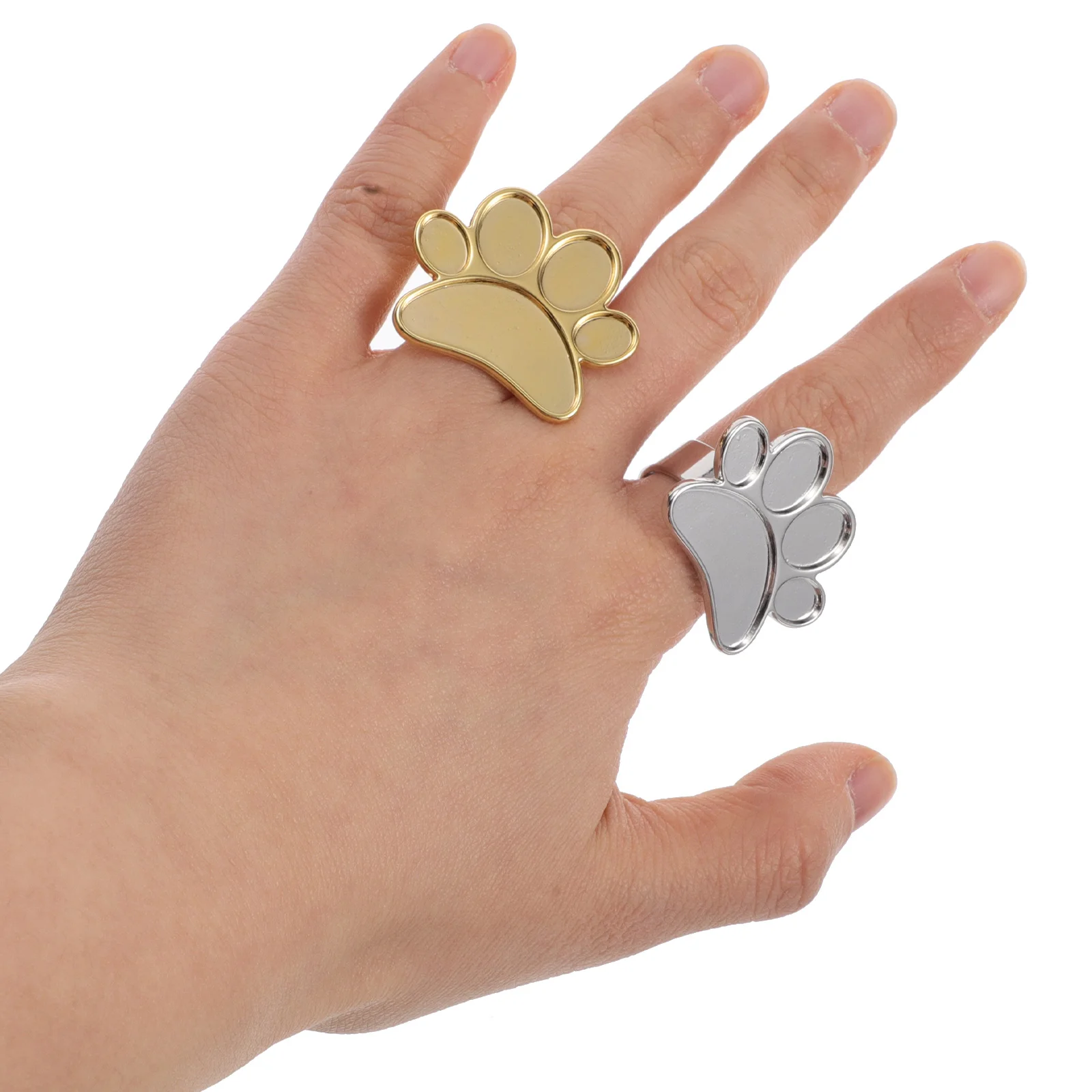 2 個マニキュアツール金属ディスプレイ混合パレット皿プレート爪偽ネイルホルダー塗装トレイ多機能