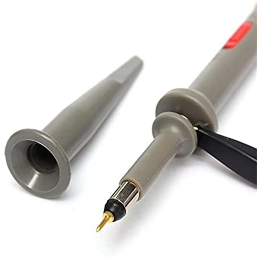P6020 Oscilloscope Probe Kit Featuring Grounding Clip and Removable Hook Tip for Enhanced Safety and Measurement Consistency