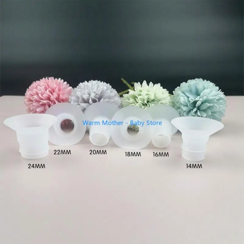 محولات مضخة الثدي القابلة للارتداء ملحقات مضخة الثدي القابلة للارتداء جزء السيليكون 57QE #2