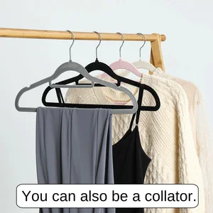 شماعات متجر الملابس الموفرة للمساحة ، أرفف متدفقة ، متينة للغاية ، كتف غير قابلة للانزلاق ، 10 جودة عالية أعلى 10 بيع متجر الملابس عرض موقف - No5