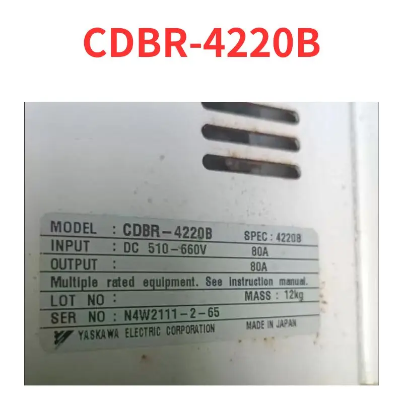 Second-hand CDBR-4220B inverter test OK Fast Shipping