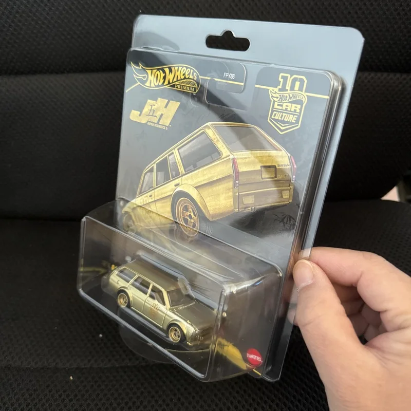 [Hotwheels] nuevo modelo de coche de aleación roja de edición limitada a escala 1/64, nuevo adorno de decoración de escritorio coleccionable genuino, regalo de cumpleaños