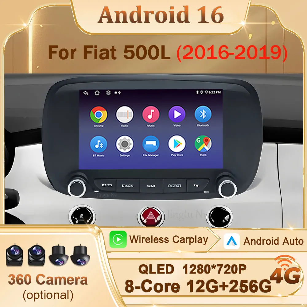 For Fiat 500L 2016 …