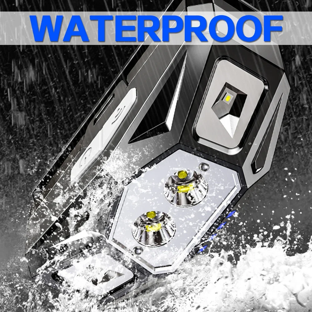 IR Motion Sensor LED Headlamp USB Rechargeable Headlight Waterproof Head Lamp Induction Head Light with Built-in Battery