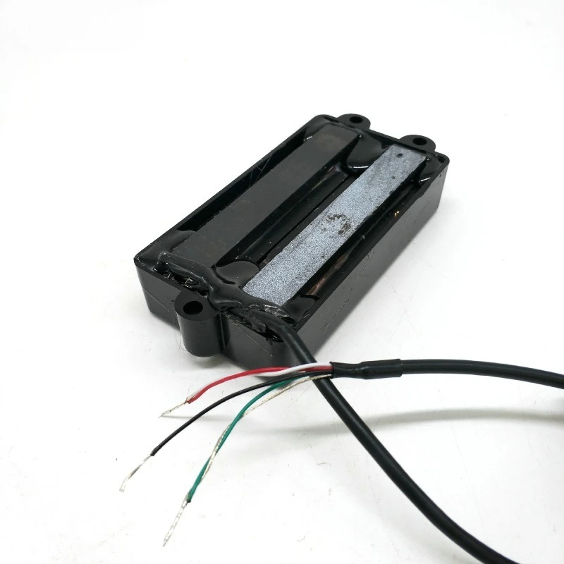 

Electric Bass Pickup Set, 4-String Open Pole Design for PB Guitar Parts Punchy Low End & Vintage Tone Upgrade