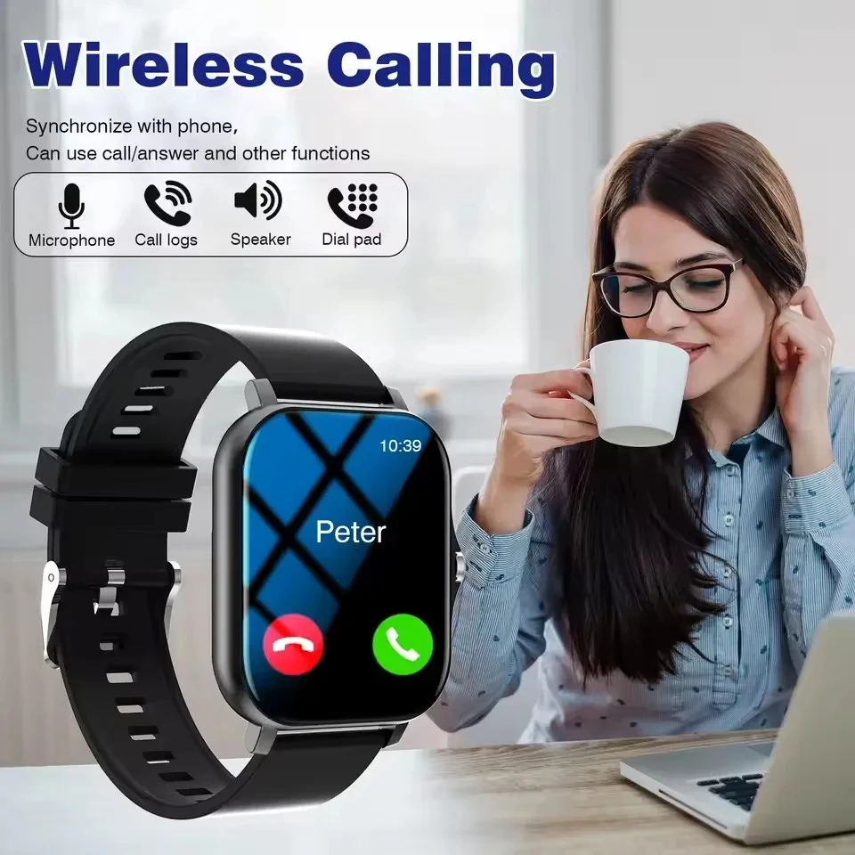 2026 New Outdoor Sports Smart Watch Women Men Heart Rate Watch Wallpaper Bluetooth Wireless Call Smartwatches