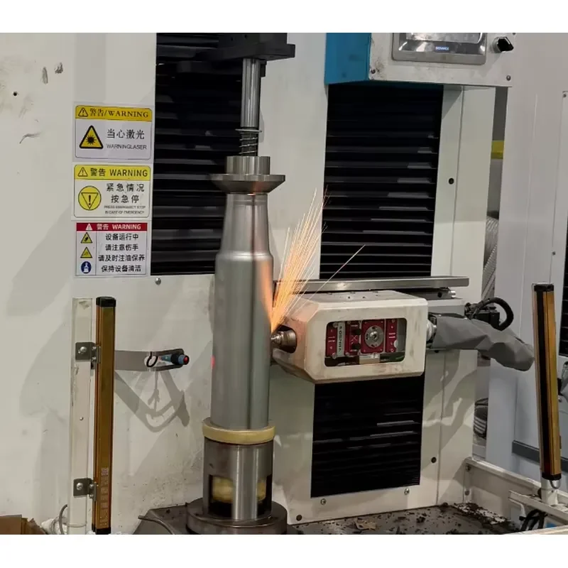 Dual-Station Bottom Welding Machine with PLC Core Components 5kW Power 1 Year Warranty