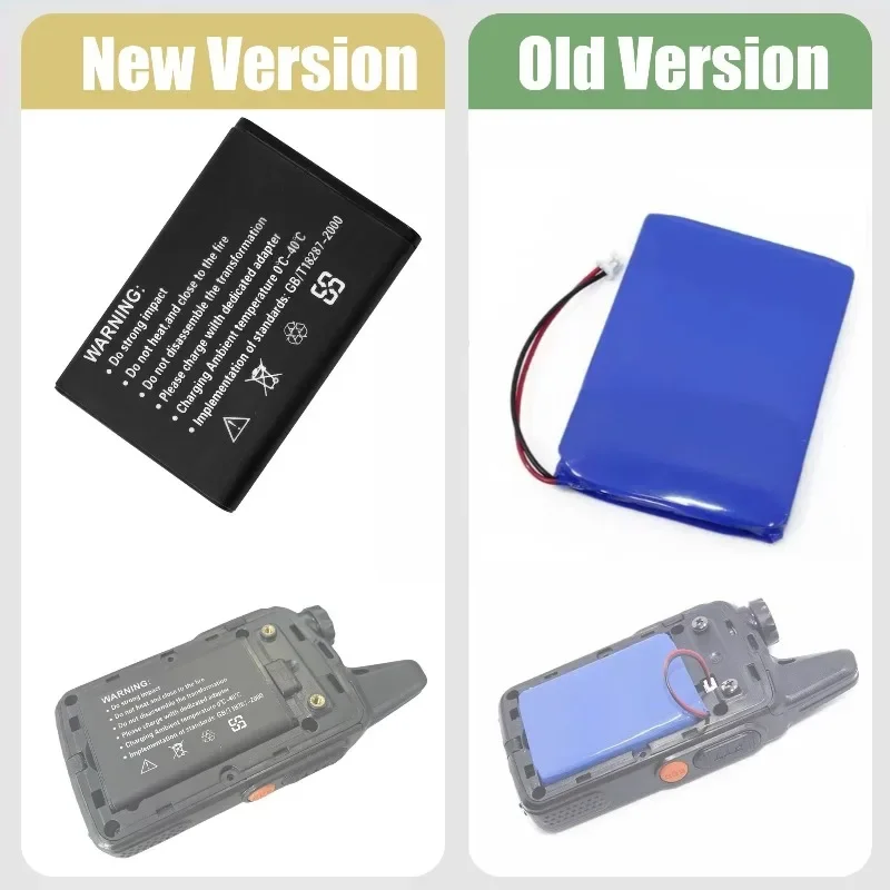 New T-10C 3.7V 1500mAh Rechargeable Li-ion Battery for BAOFENG BF-T1 Mini Two Way Radio Walkie Talkie Replacement Spare Parts