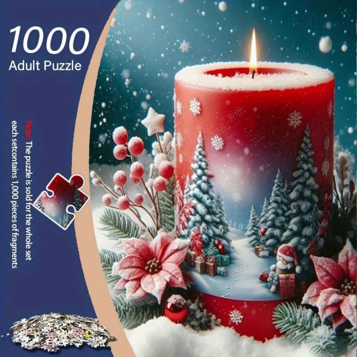 1000Pcs Christmas C… - image