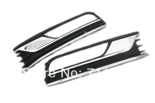 

Fog Grille Insert With Car Styling Chrome Trim For Volkswagen For VW Passat B7
