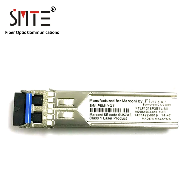 SECOND HAND Finisar FTLF1318P2BTL-M1 1.25G-10KM-1310NM 1000BASE-LX10.1xFC Manufactured for Marconi PSM1YQT Marconi SE