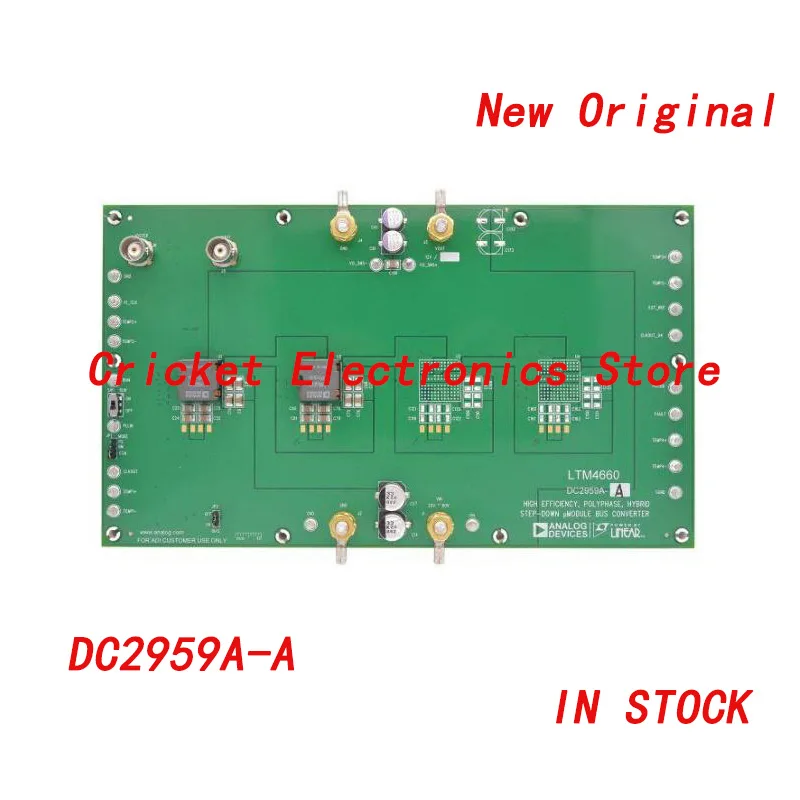 

DC2959A-A Power Management IC Development Tools 60V, 300W Hybrid Step-Down Module Bus Converter