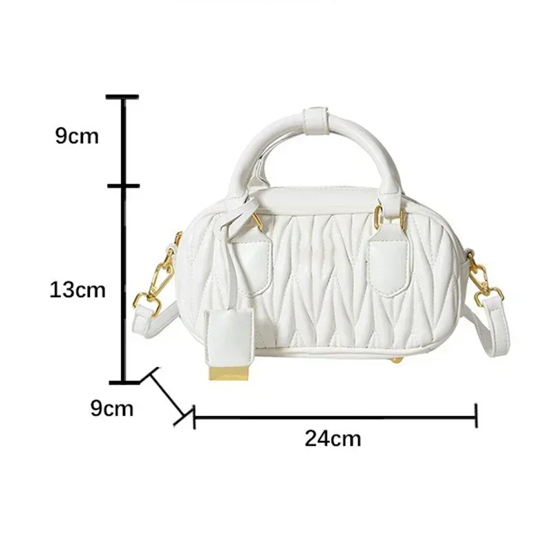 2024 Luxury Designer Purse Bolsas De Mujer Women\'s Boston Bag Crossbody Handbag Bags for Women