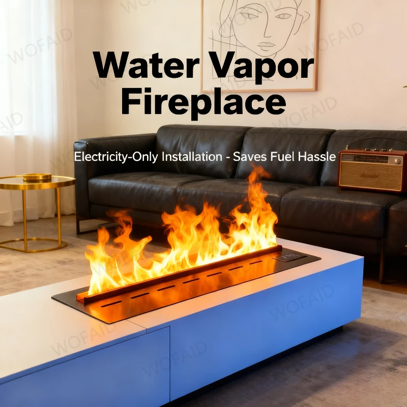 

Portable 3D Mist Fireplace, USB Powered,Romantic Flame Effect, Lightweight Design for Camping Chimenea Electrica fake fireplace