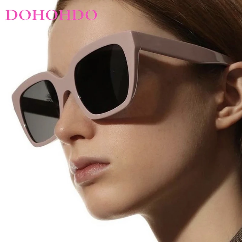 

New Square Sunglasses Vintage Men Women Shades Big Frame Outdoor UV400 Sun Glasses Luxury Brand Design Sunglasses Lentes De Sol