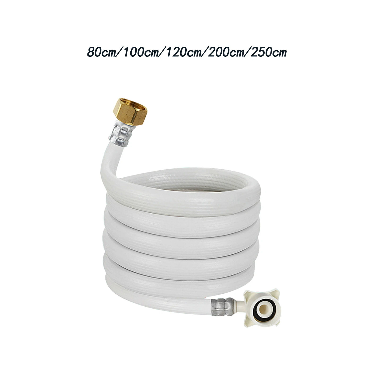 Faucet Line Connector Washing Machine Inlet Hose Connection Supply Line Water Inlet Hose Connector for Dishwashers Bathroom
