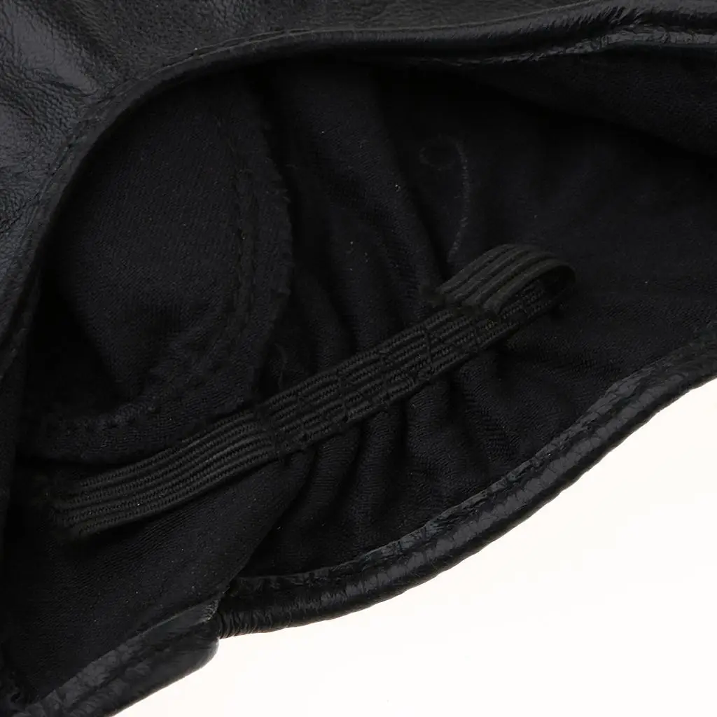 Soft Genuine Leather Driving Gloves Men Touchscreen Compatible Winter Handwear for Motorbike Car