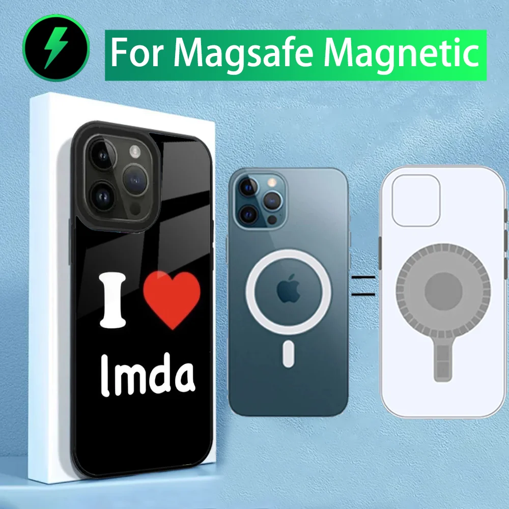 La M-Mafia Del A-Amor Phone Case For iPhone 16,15,14,13,12,11,Plus,Pro,Max Mini Magsafe Magnetic Wireless Charging