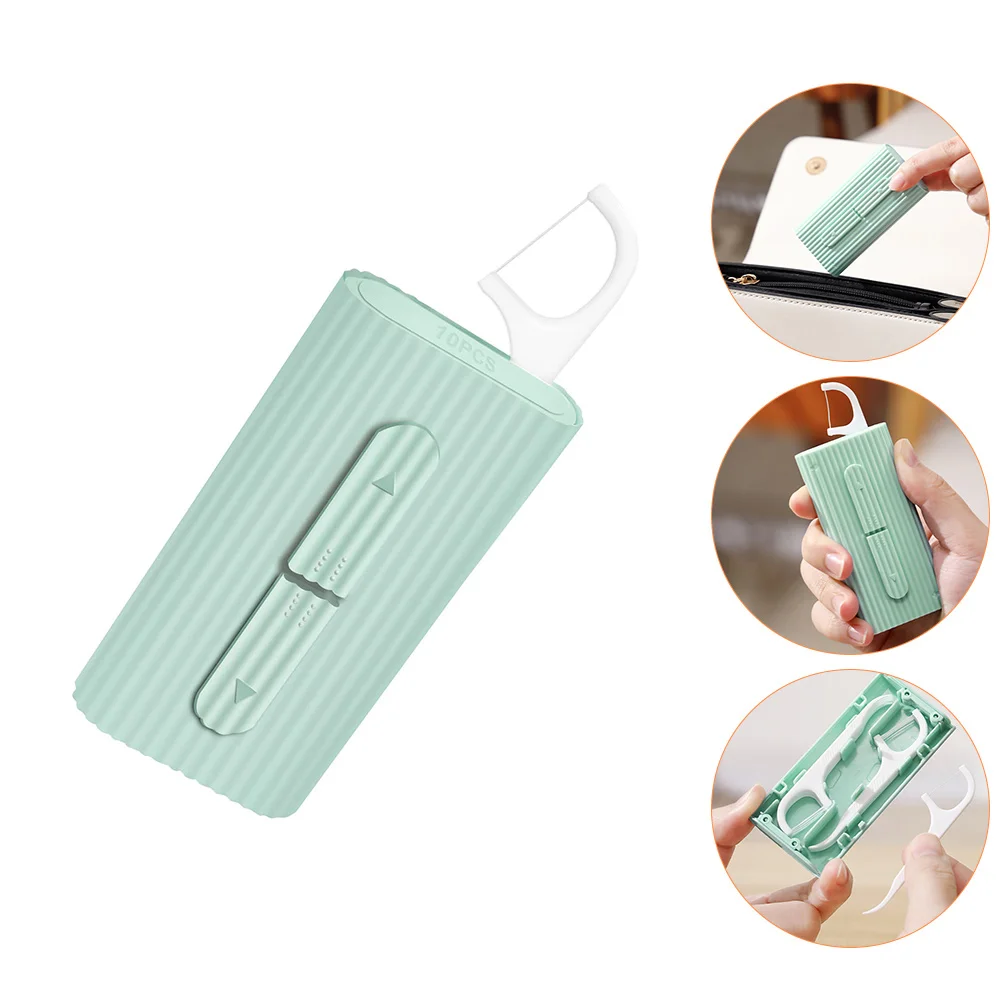 

Teeth Flossers Holder Holder Dispenser Sticks Dental Tooth Supply Portable Teeth Flossers Holder Holder Dispenseres