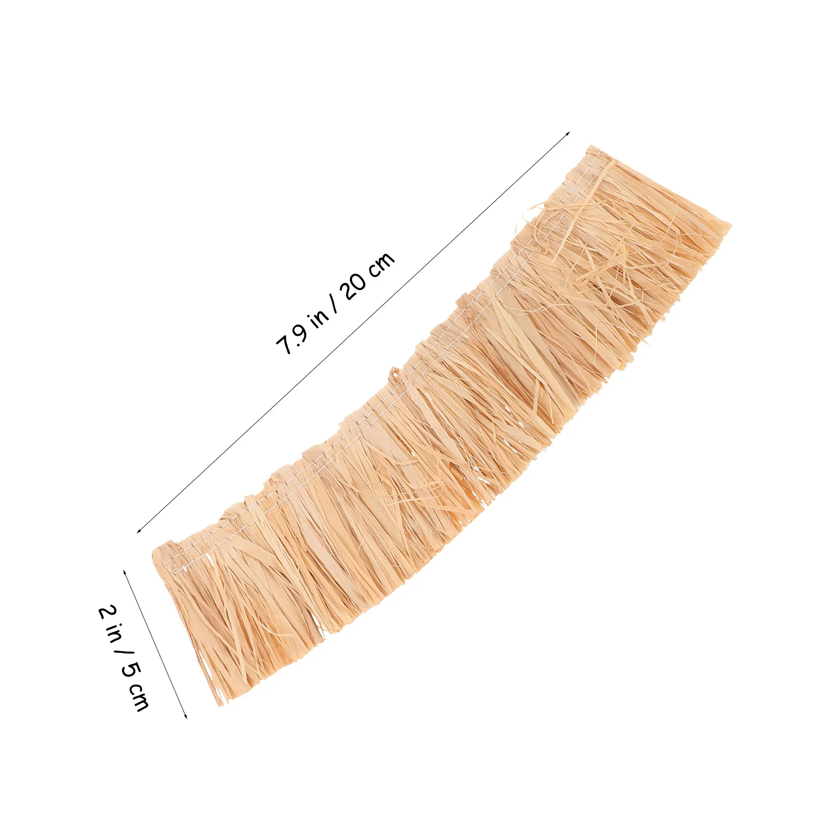 6 個マイクロ風景 DIY 材料 20X5Cm ミニチュア茅葺き屋根ジオラマ妖精の庭装飾わらクラフトハウスアクセサリー