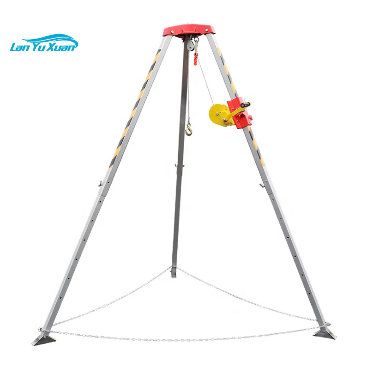 

Hot Sale emergency Aluminum Tripod Safety Protection Equipment For Rescuing Usage Rescue Tripod