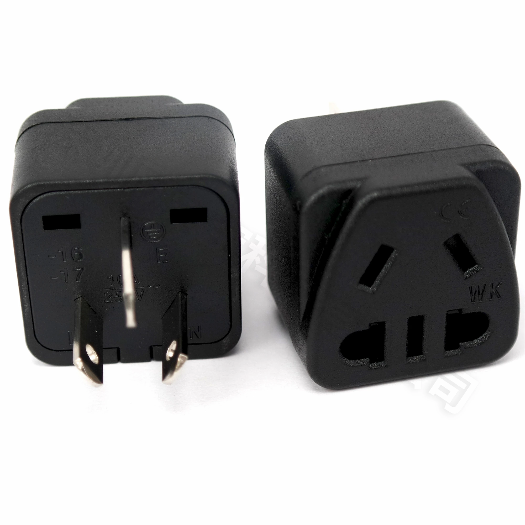 Universal Australian/China/New Zealand Travel Adapter,IEC Type I Plug US/EU/UK/Swiss/Italy/Japan To AU 3 Pin Power Converter 10A
