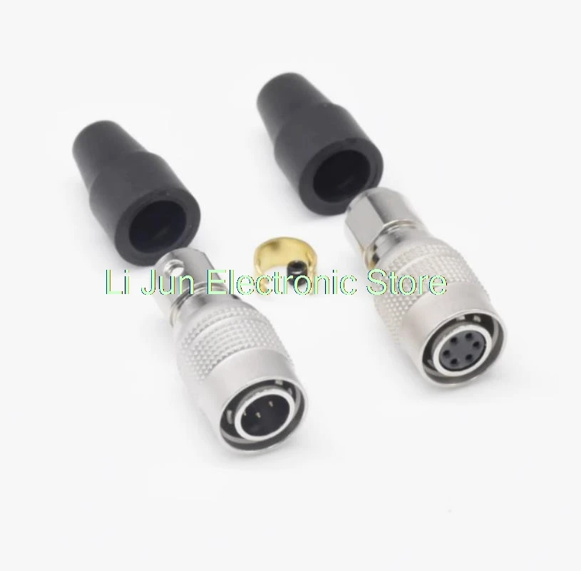 

Разъем промышленной камеры, 10 шт., совместимый с авиационным разъемом HR10A-7P-6S/P