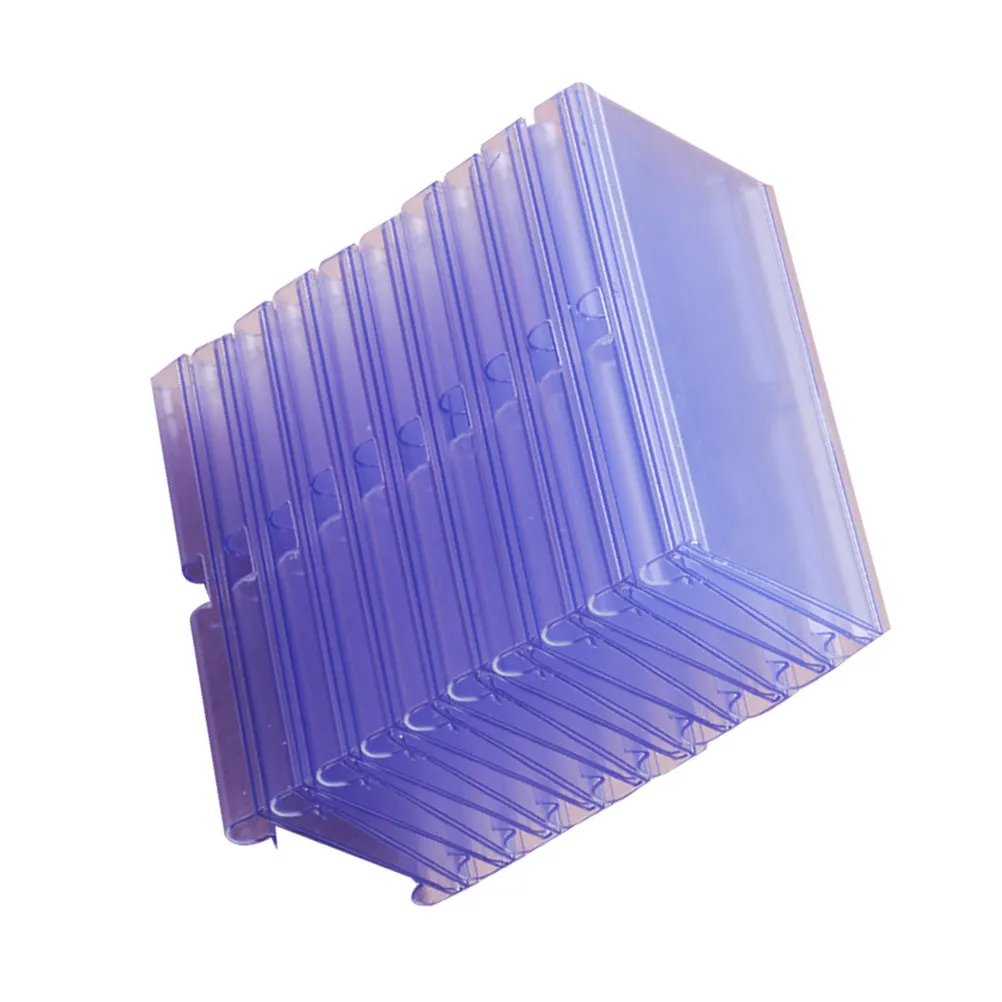 

100Pcs Price Tags 4.5x6cm Transparent Plastic Label for Retail Supermarket Mall Shop Clipping Tag Sturdy Reusable Material