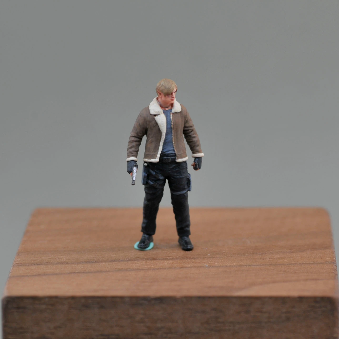 Diorama 1/64 Scale Figurines Model Lyon Film Characters Collection Miniature Hand-painted