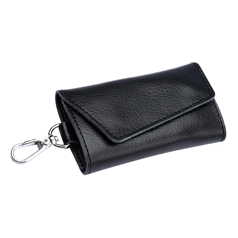 Key Case Auto Waist Bag Car Organizing Fanny Pack Travel Pouch Storage Cowhide Outdoor Portable Holder Fine Craftsmanship